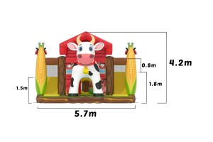 Springkasteel boerderij kopen