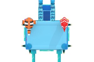 Te koop: klein springkasteel zeemeermin