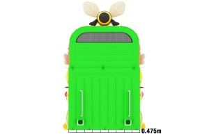 Te koop: Opblaasbare glijbaan bij, bijtjes, bee