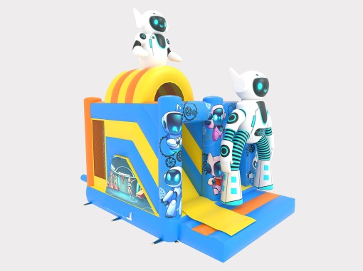 te koop: springkasteel robot