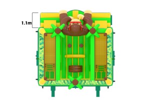 te koop: nieuw springkasteel gorilla