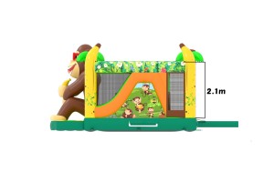te koop: nieuw springkasteel gorilla