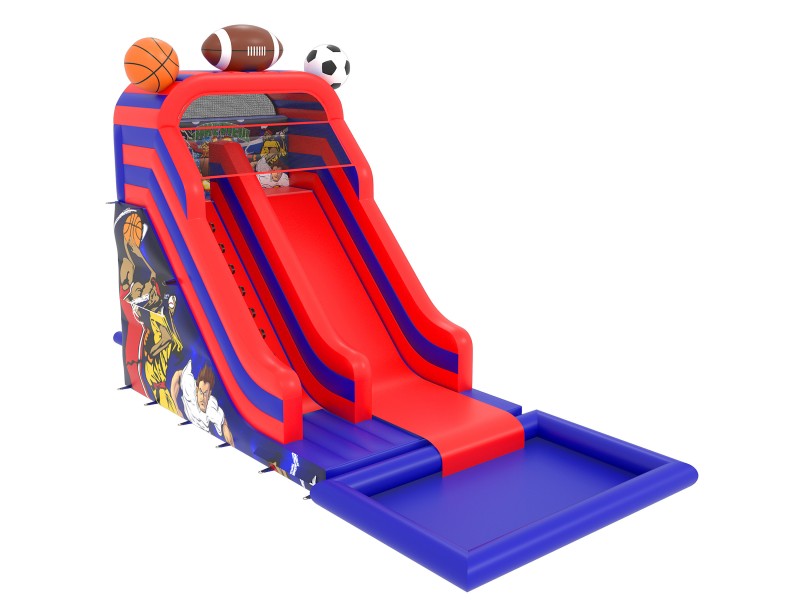 Te koop: Opblaasbare glijbaan sport