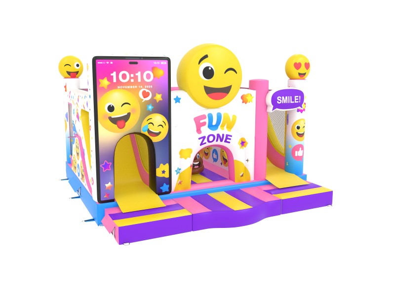 te koop: nieuw springkasteel emoji