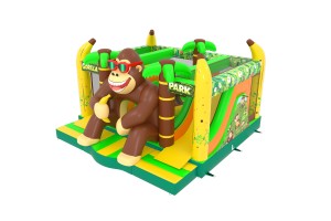 te koop: nieuw springkasteel gorilla