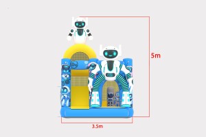 te koop: springkasteel robot