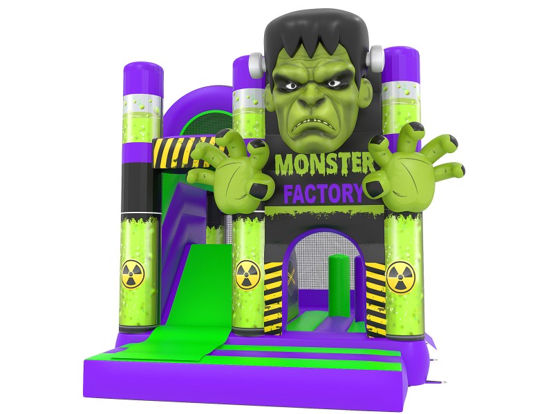 te koop: nieuw springkasteel monster