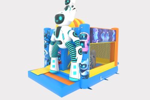 te koop: springkasteel robot