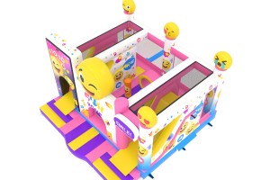 te koop: nieuw springkasteel emoji