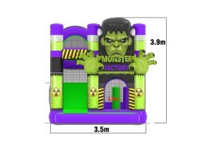 te koop: nieuw springkasteel monster
