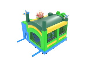 te koop: nieuw springkasteel kikker 