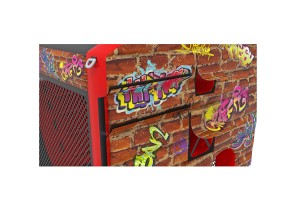 te koop: mini stormbaan graffiti