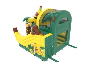 te koop: nieuw springkasteel banaan Banana fun