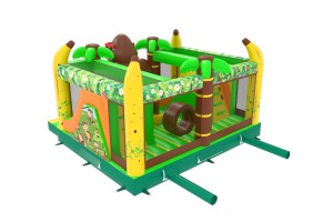 te koop: nieuw springkasteel gorilla