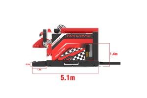 te koop: nieuw springkasteel formule 1