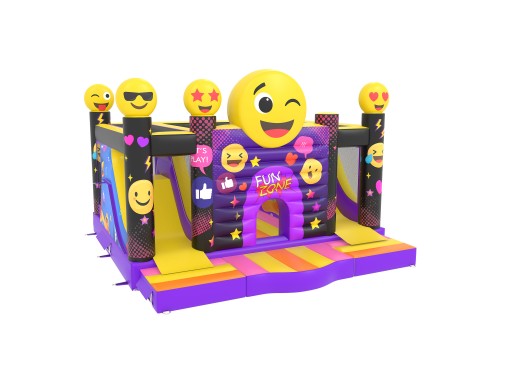 te koop: nieuw springkasteel emoji