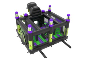 Te koop: nieuw springkasteel monster