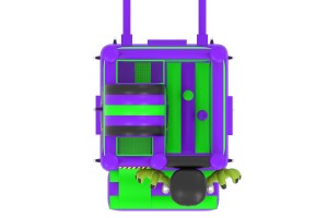 te koop: nieuw springkasteel monster