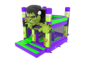 te koop: nieuw springkasteel monster