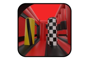 te koop: nieuw springkasteel formule 1