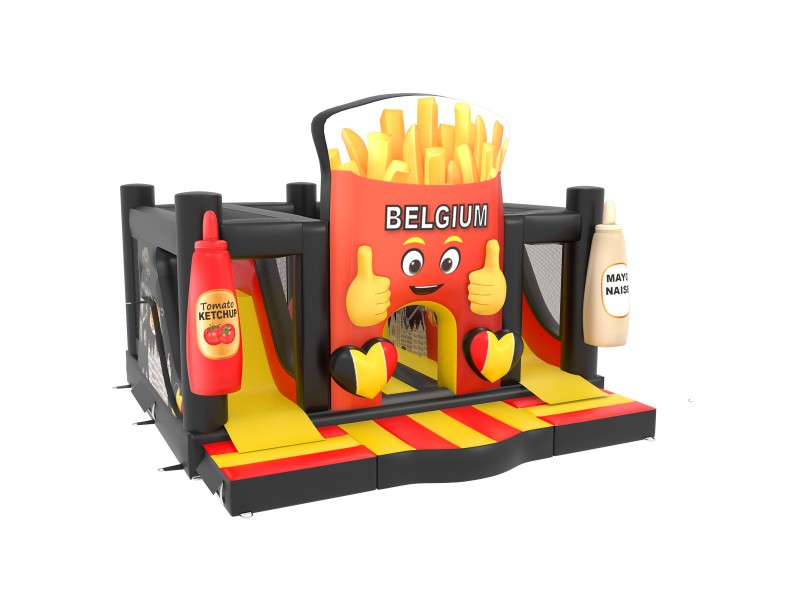 te koop: nieuw springkasteel Belgium 