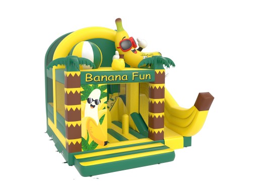 te koop: nieuw springkasteel banaan Banana fun