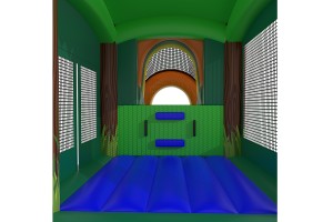 te koop: nieuw springkasteel jungle Adventure