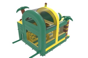te koop: nieuw springkasteel banaan Banana fun