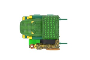te koop: nieuw springkasteel krokodil reptiel