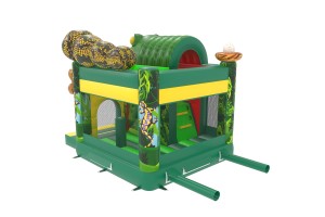 te koop: nieuw springkasteel krokodil