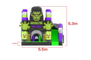 te koop: nieuw springkasteel monster