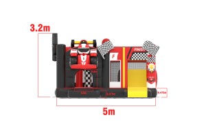 te koop: nieuw springkasteel formule 1