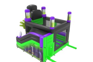 te koop: nieuw springkasteel monster