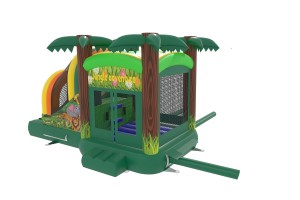 te koop: nieuw springkasteel jungle Adventure