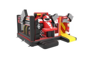 te koop: nieuw springkasteel formule 1