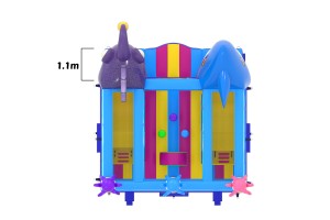 te koop: nieuw springkasteel Sea monsters 