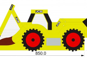 stormbaan bulldozer 8,5m