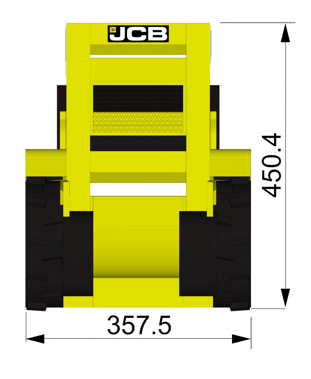stormbaan bulldozer 8,5m