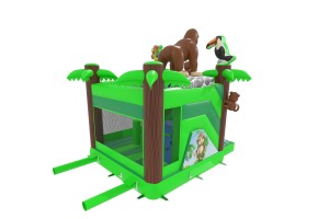 Te koop: Nieuw springkasteel aap gorilla 
