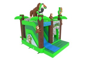 Te koop: Nieuw springkasteel aap gorilla 