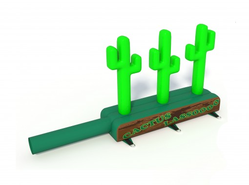 Te koop: nieuw opblaasbare cactus ringenspel