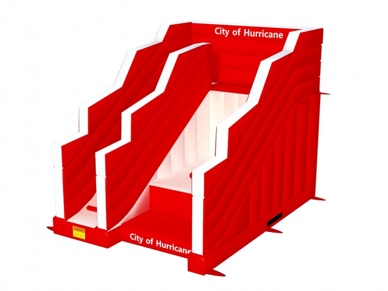 Te koop: Nieuwe opblaasbare structuur. 