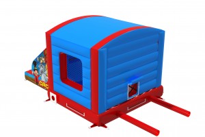 Te koop: nieuw springkasteel circus.