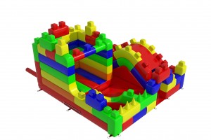Te Koop: Lego springkasteel bouwblokken 