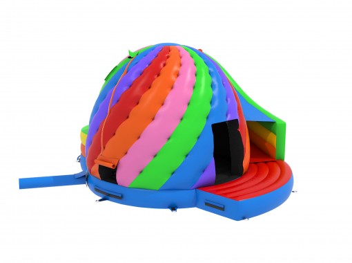 CI-2622 Disco Dome met glijbaan (4,50x5,10x3,70m)