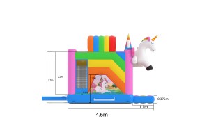 Te koop: nieuw Unicorn springkasteel. 