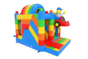 Springkasteel bouwblokken te koop. 