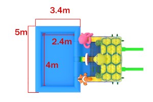 Mini Toboggan W&D Tortue ©