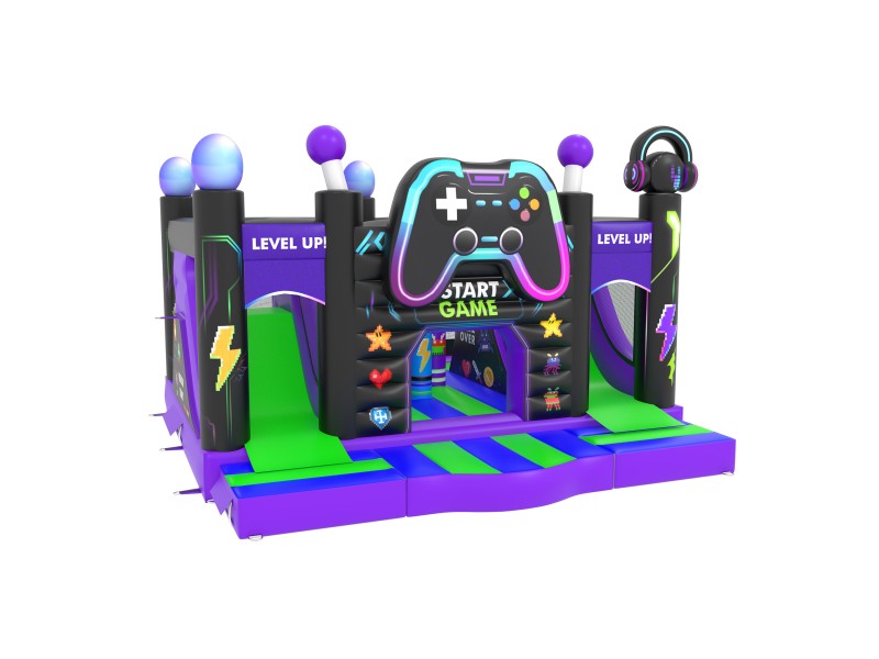te koop: nieuw springkasteel gaming 