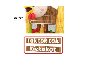 te koop: nieuw springkasteel 't kiekekot, kippen 